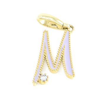 Enamel Initial Charms