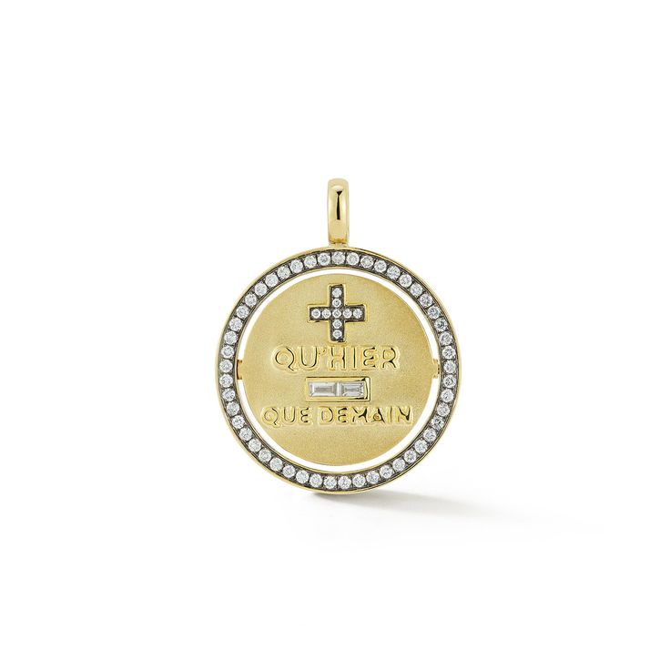 Love Notes Pave Diamond Love Pendant