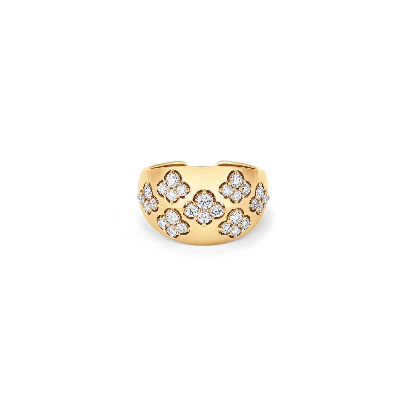 Dujour Four-Cluster and Gold Ring