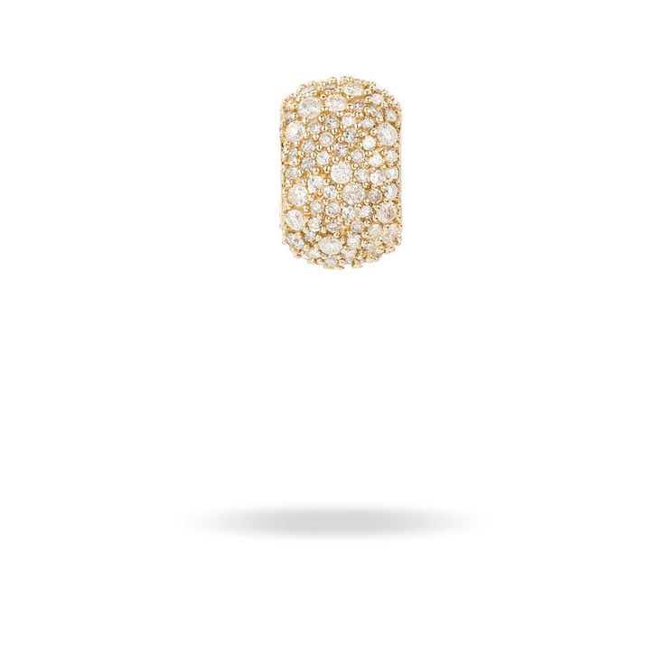 Wide Pavé Big Bead