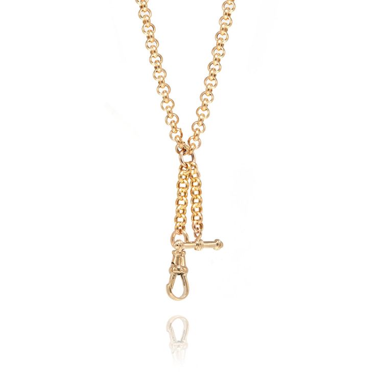 Albert Chain with Dog Clip Clasp