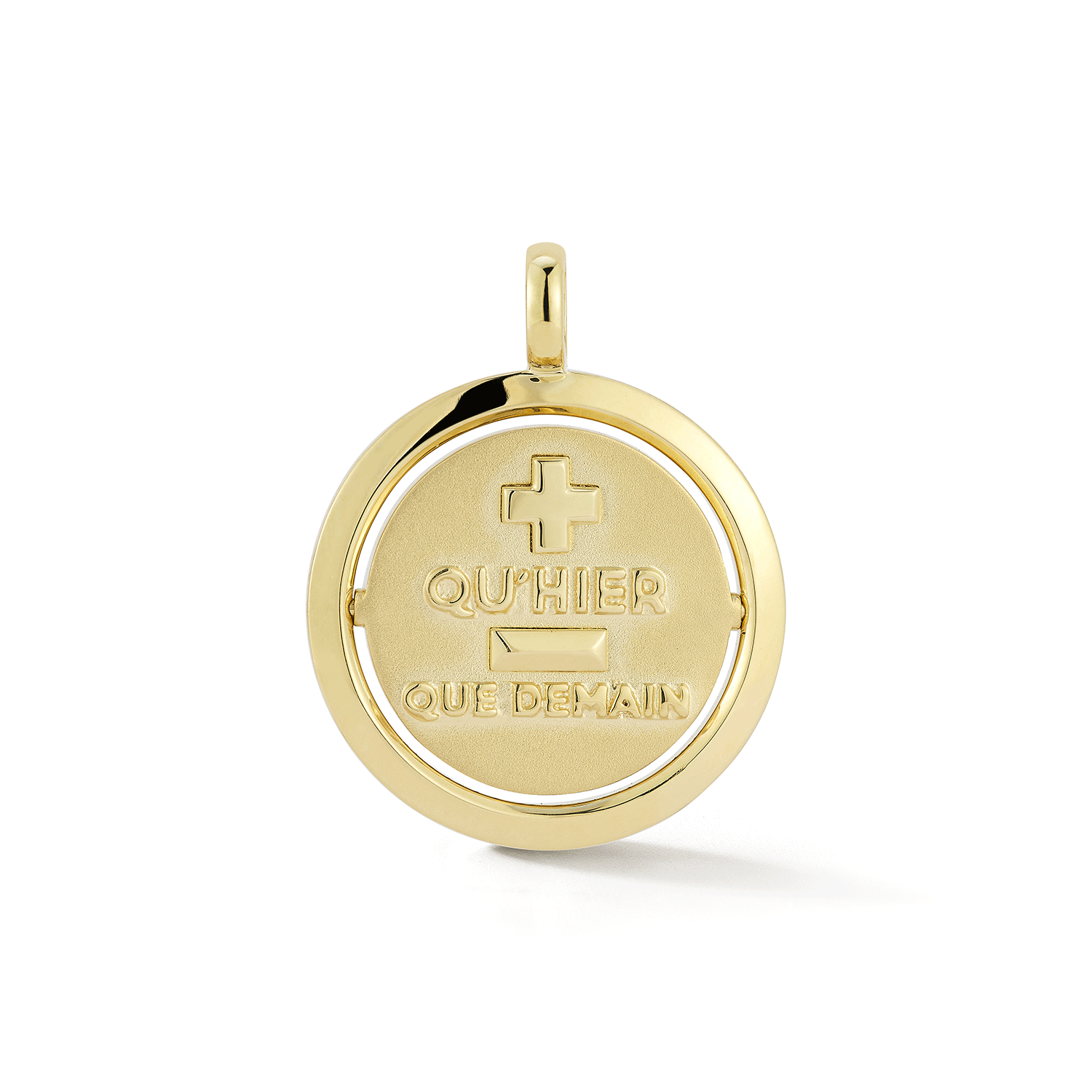Love Notes Gold Love Pendant