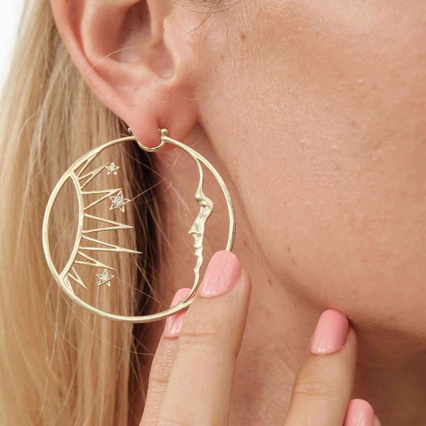 Harmony Diamond Hoops