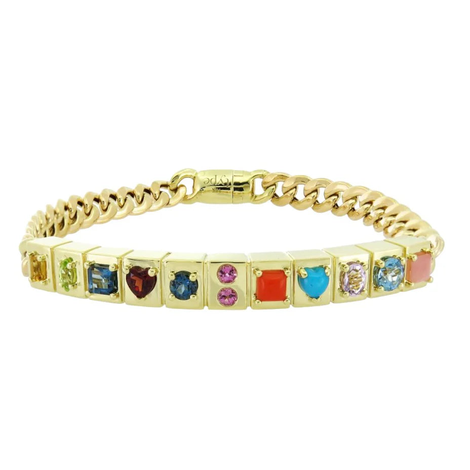 Leggo ID Multistone Bracelet