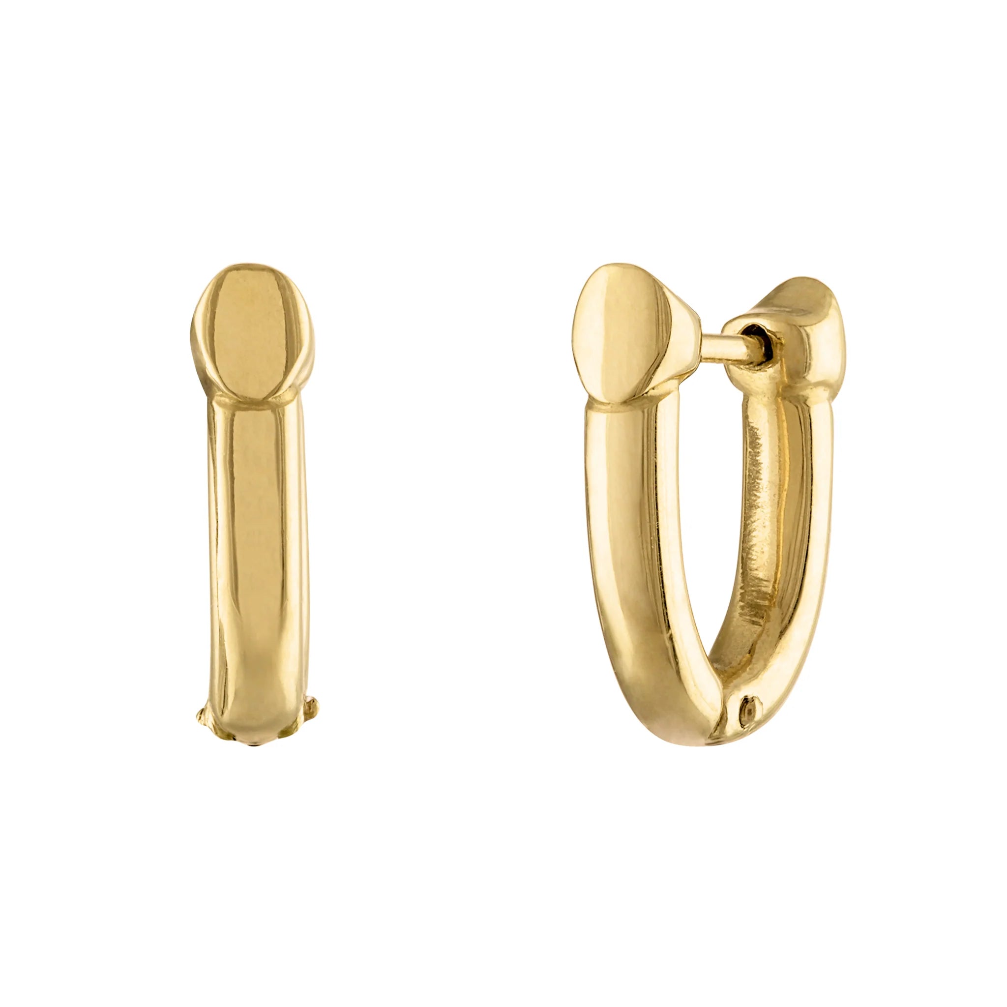 Half Link Hoops with (or without) Large Link Drops