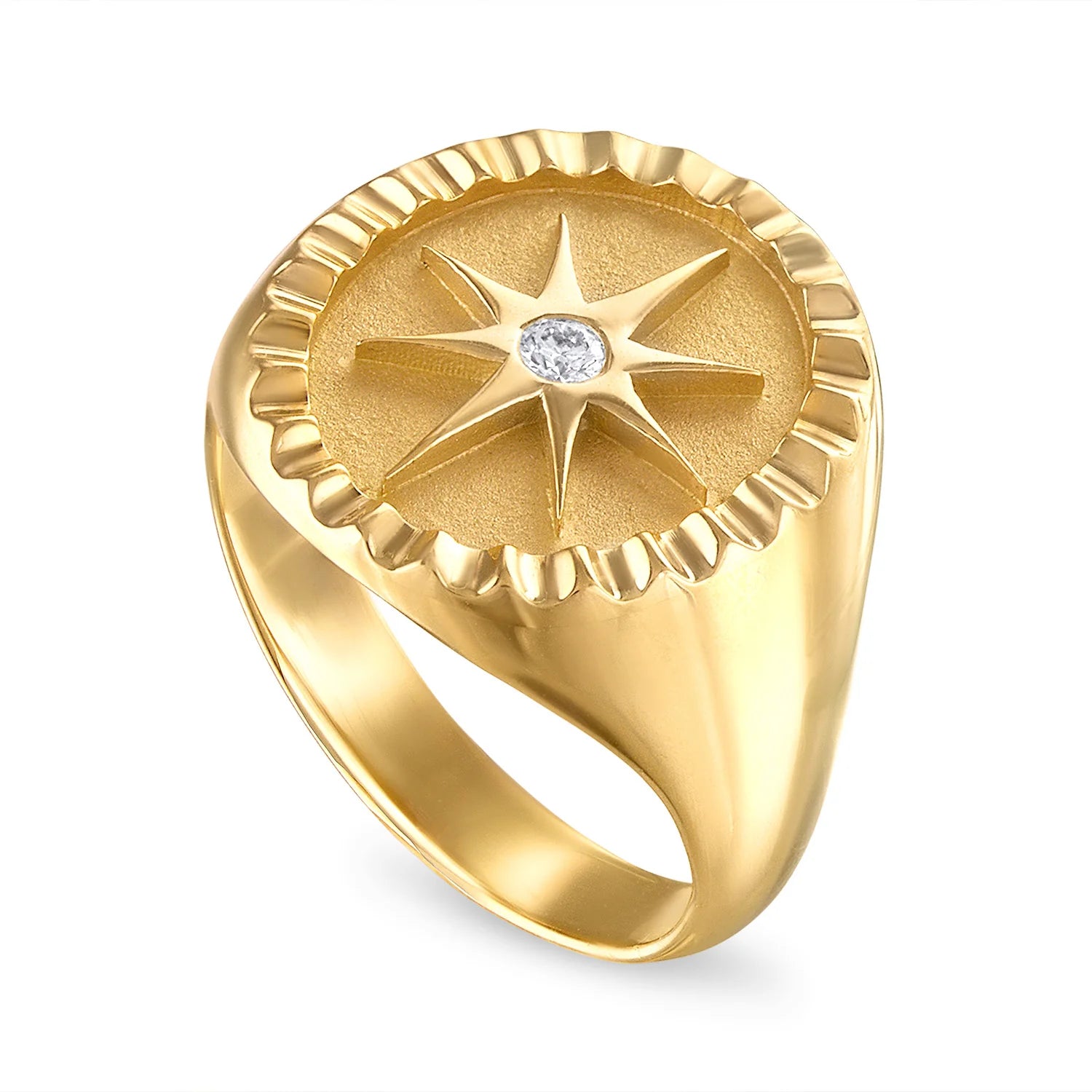 Star Signet Ring