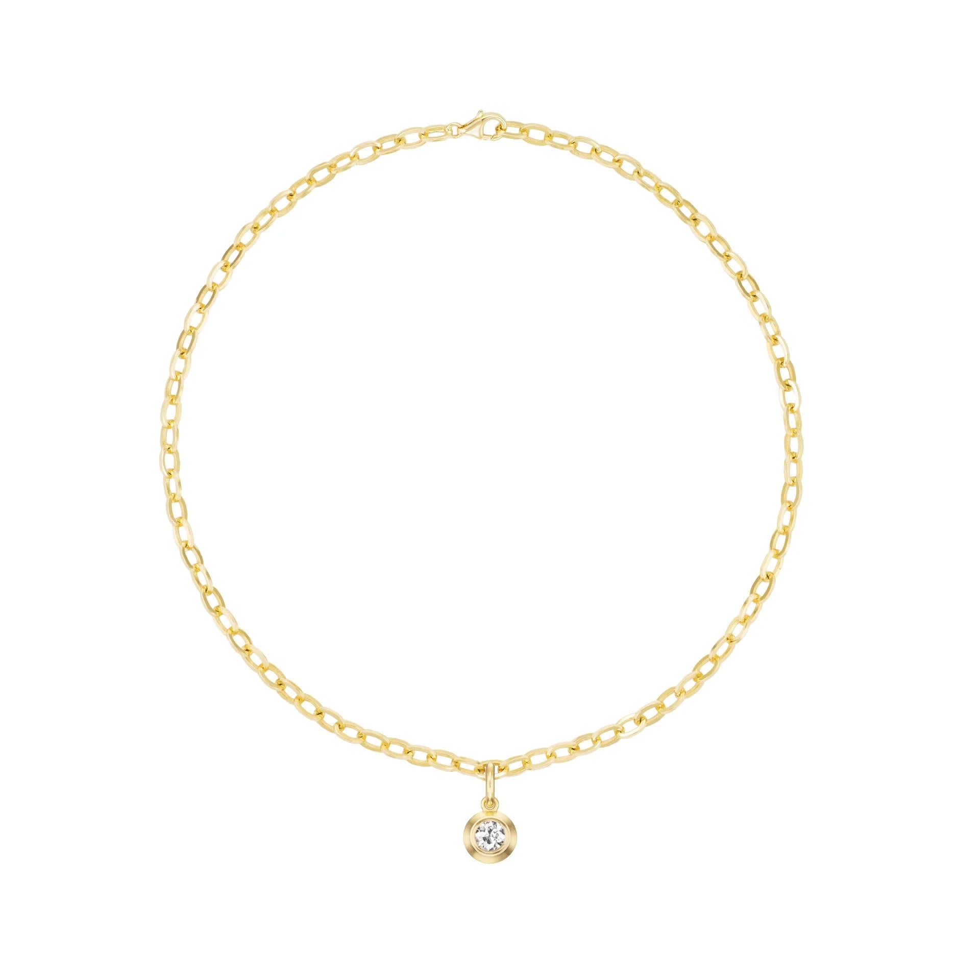 Old European Cut Diamond Pendant