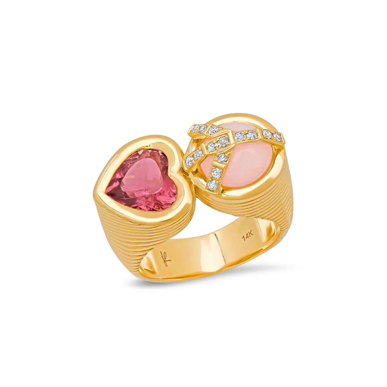 Peace & Love Ring