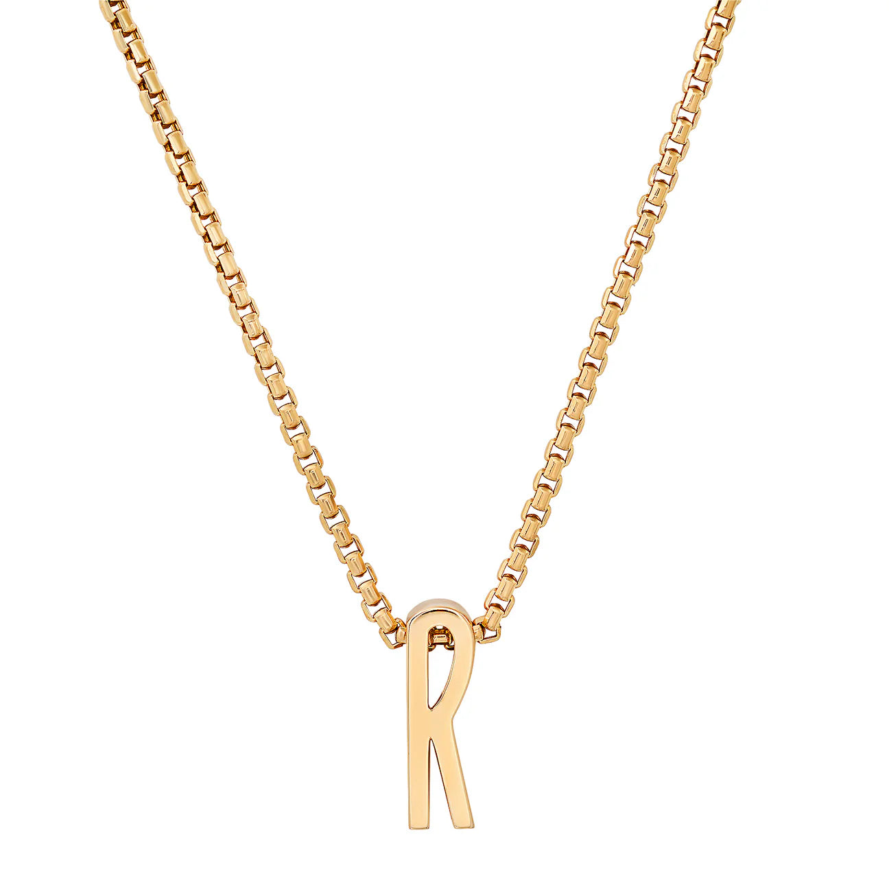 Slide-On Classic Initial Necklace
