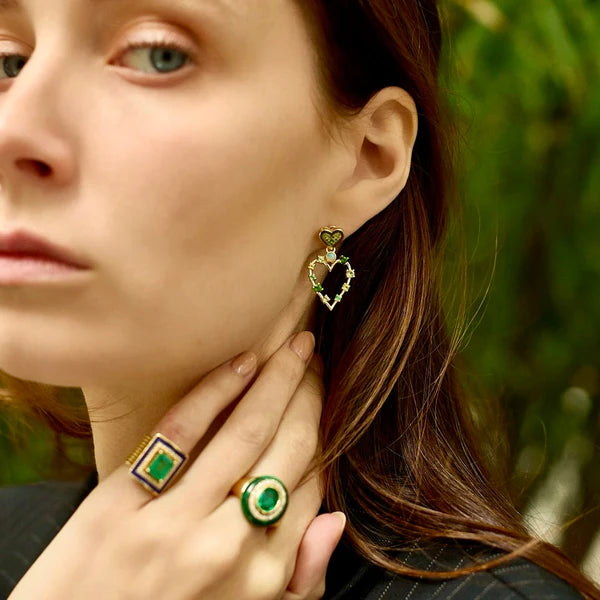 Small Love Transformer Earrings