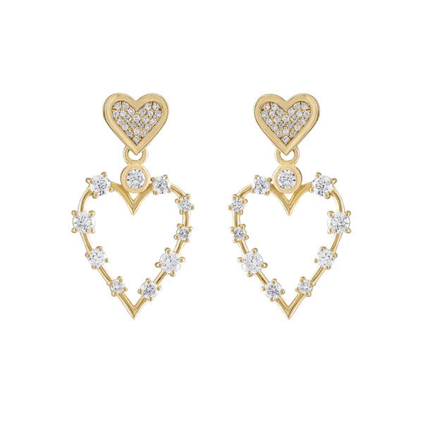 Small Love Transformer Earrings