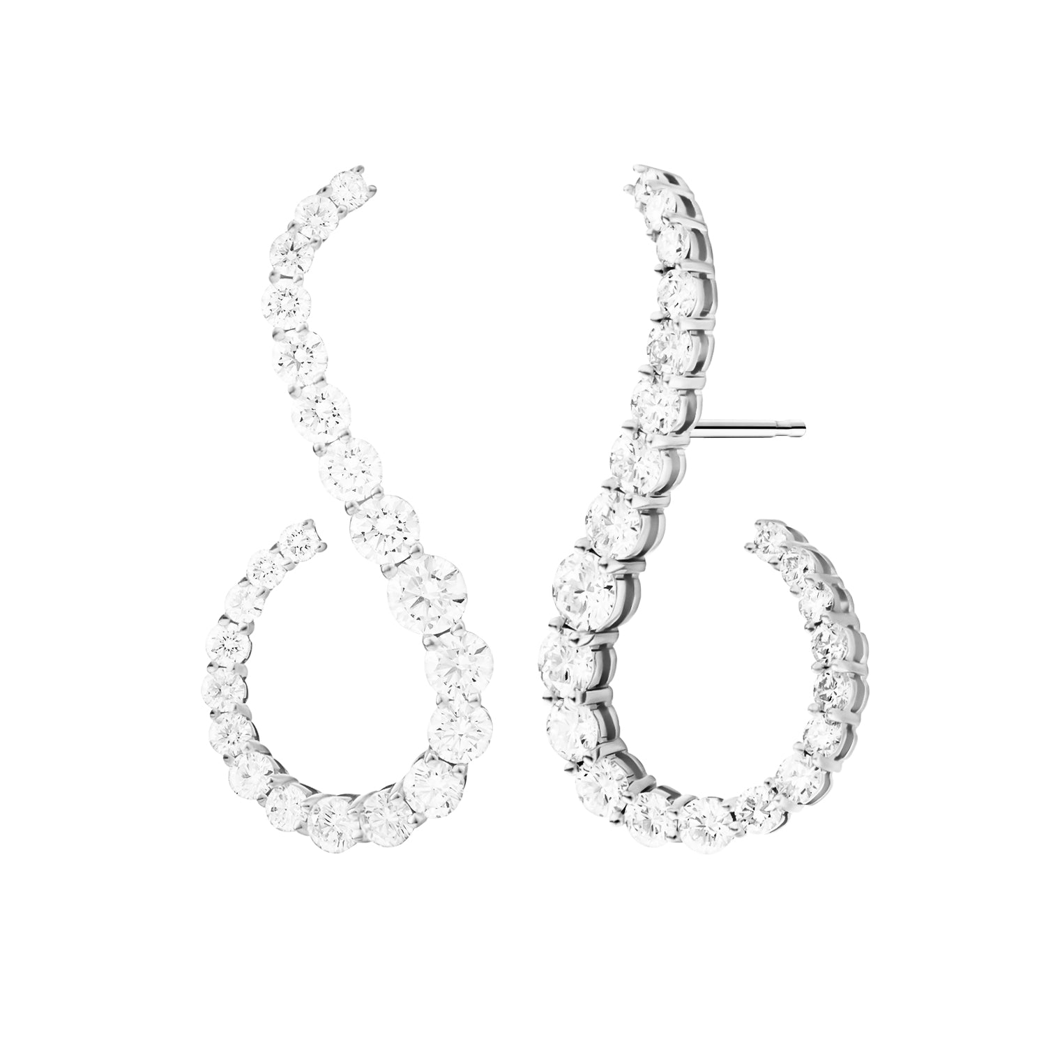 Diamond Aria Grace Earrings