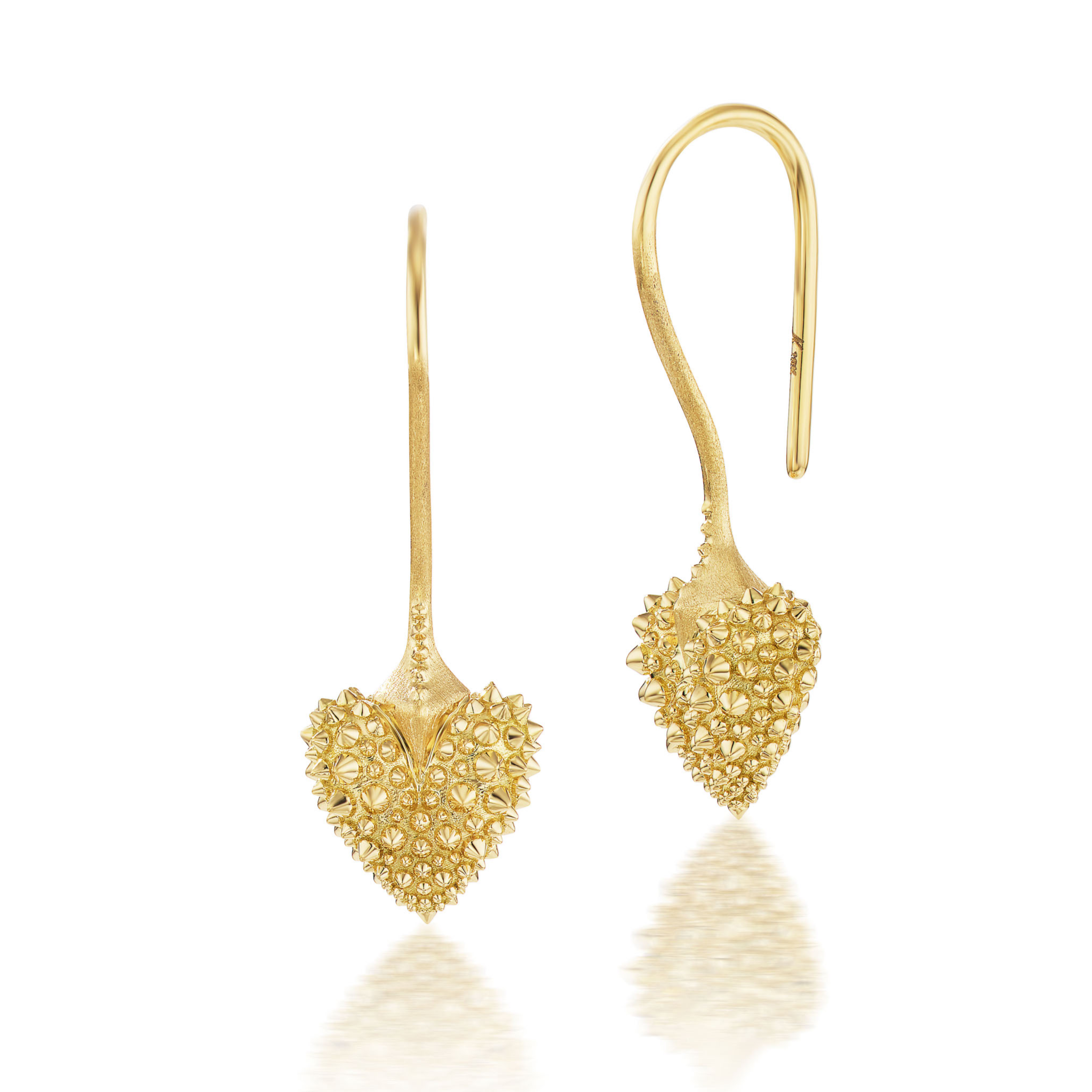 Pierce Your Hearts Drop Earrings