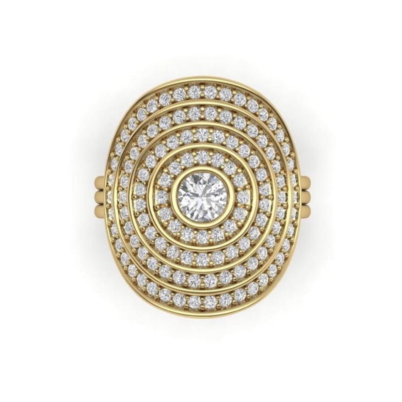 Sagesse - Universum Pavé Ring