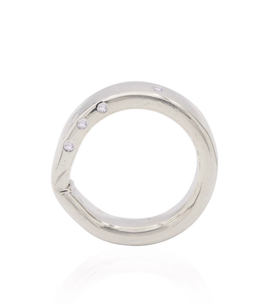 Sterling & Diamonds Ring
