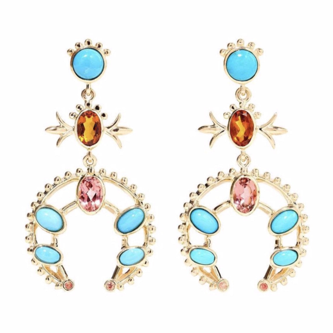 Squash Blossom Earrings