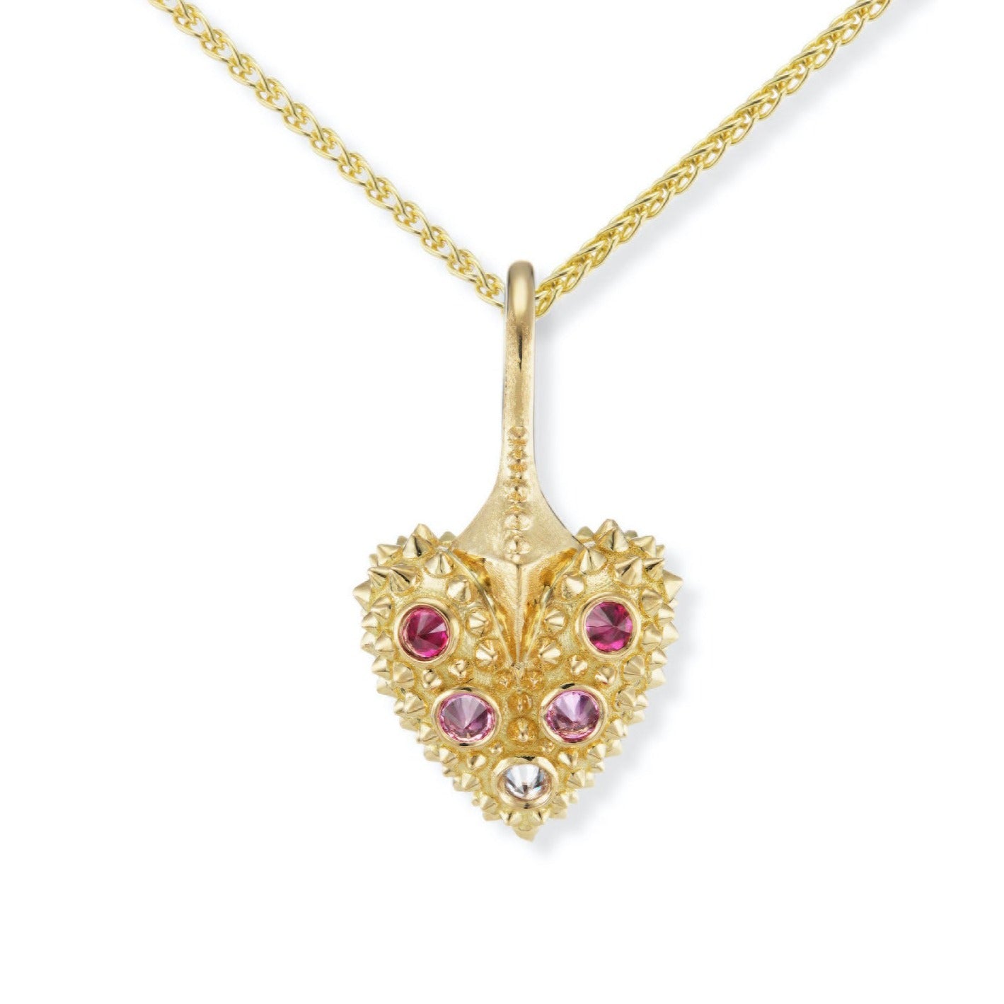 Pierce Your Heart Mini Ombre Necklace