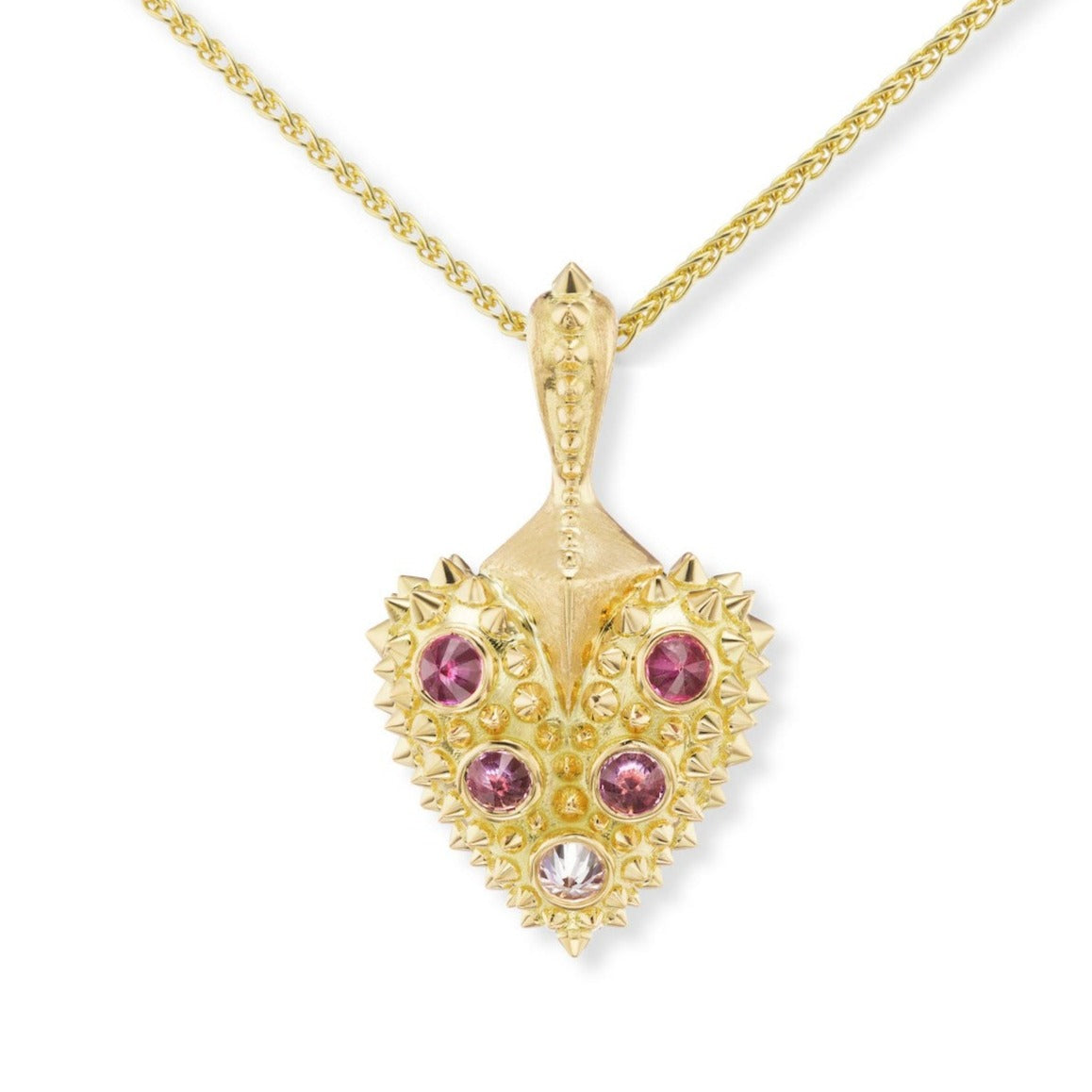 Pierce Your Heart Ombre Necklace