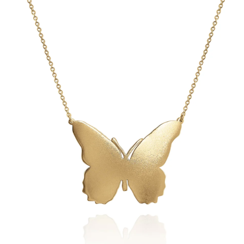 Large Butterfly Necklace