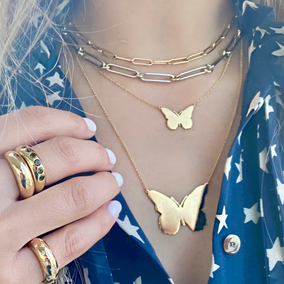 Small Butterfly Necklace