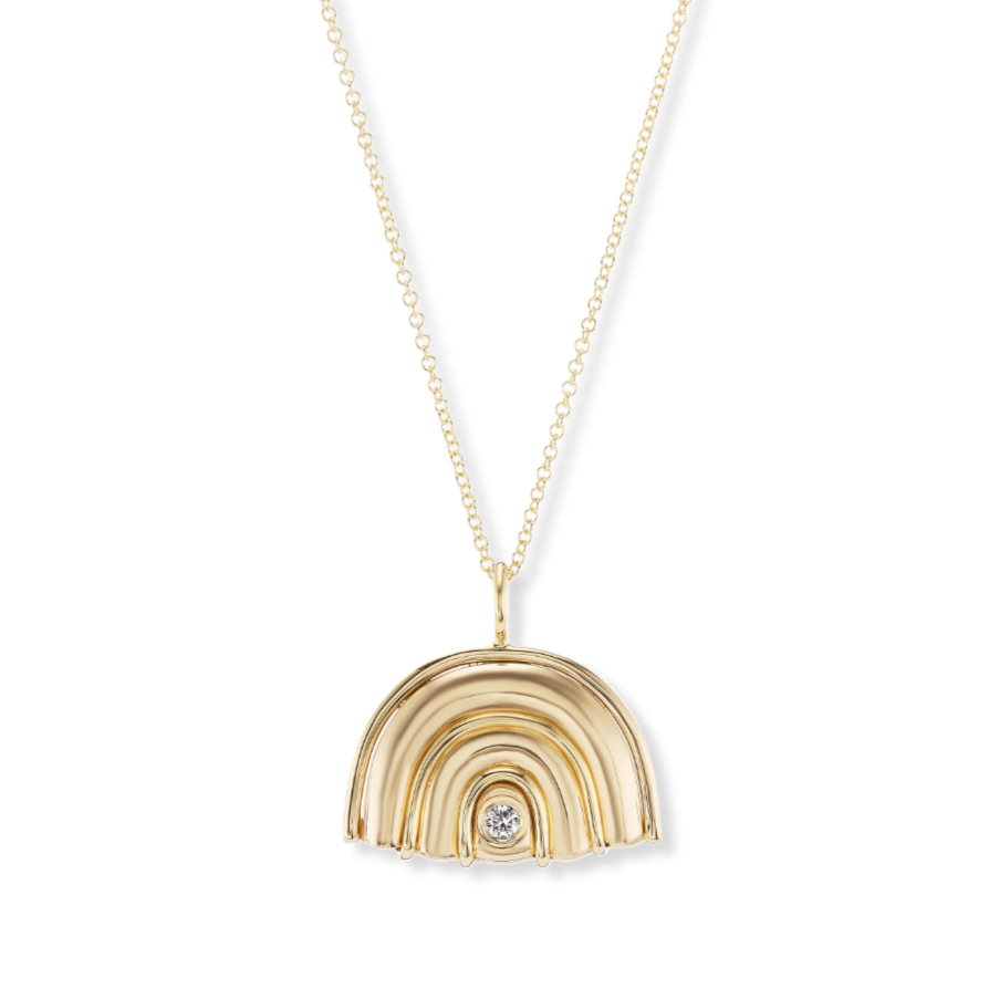 Small Gold Marianne Pendant