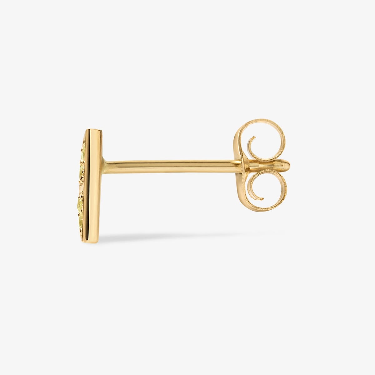 Cocktail Lemon Slice Mini Stud