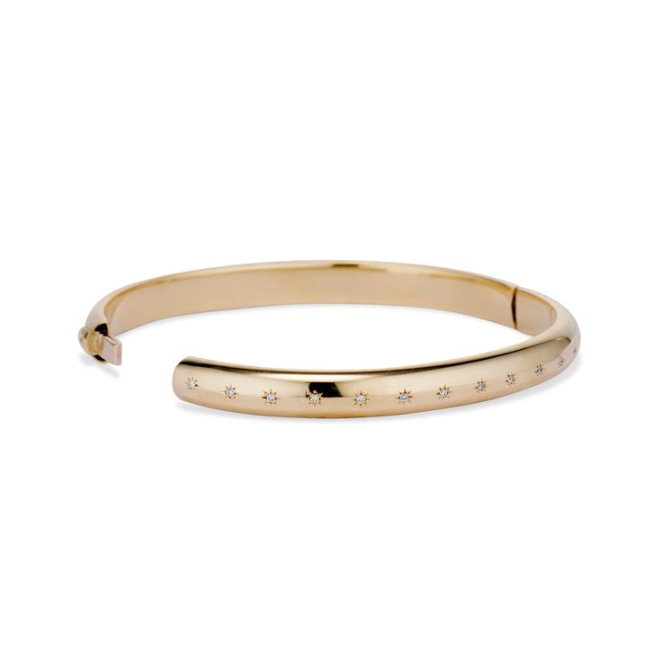 Petite Diamond Star Eternity Bangle