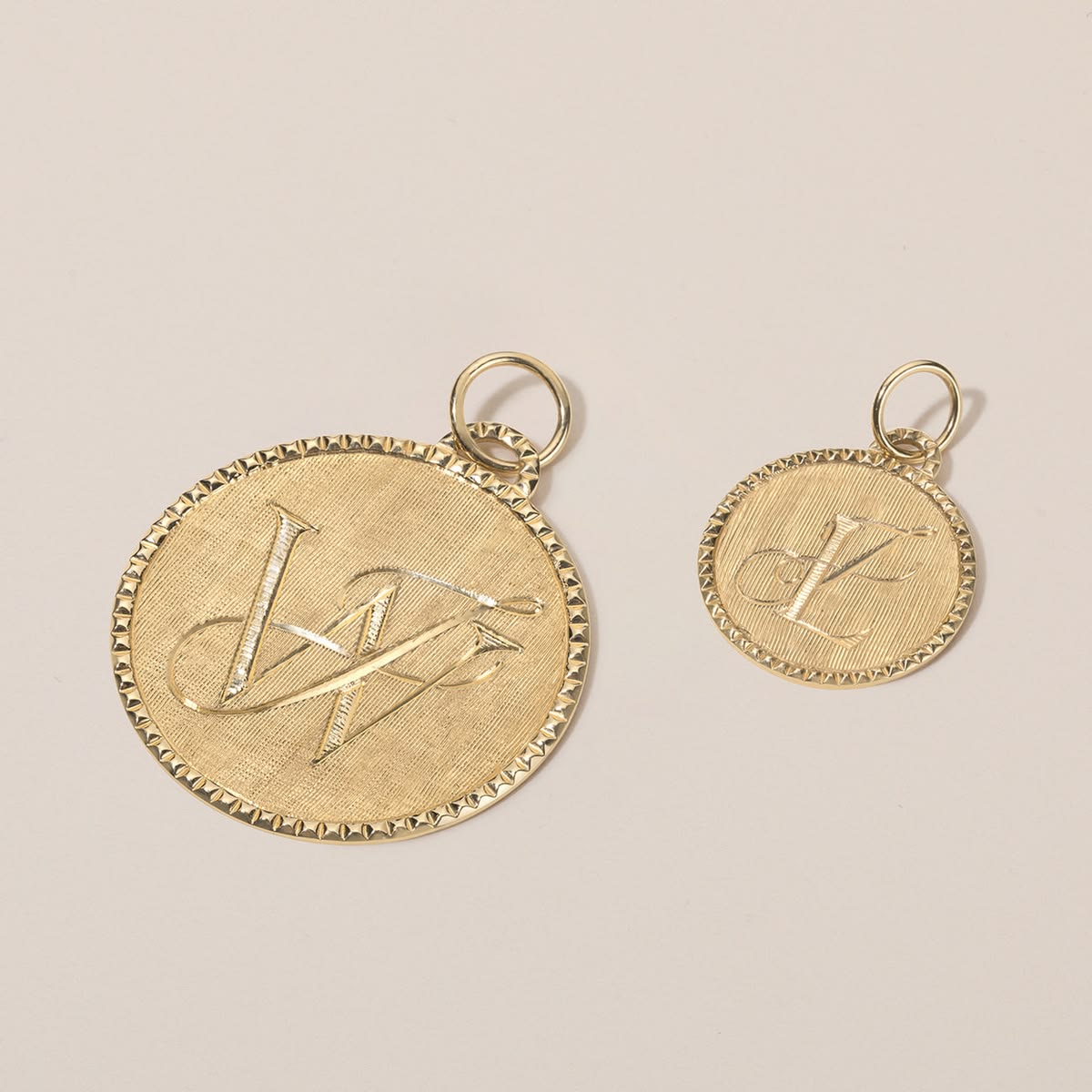 Classic Stud Disc Charm