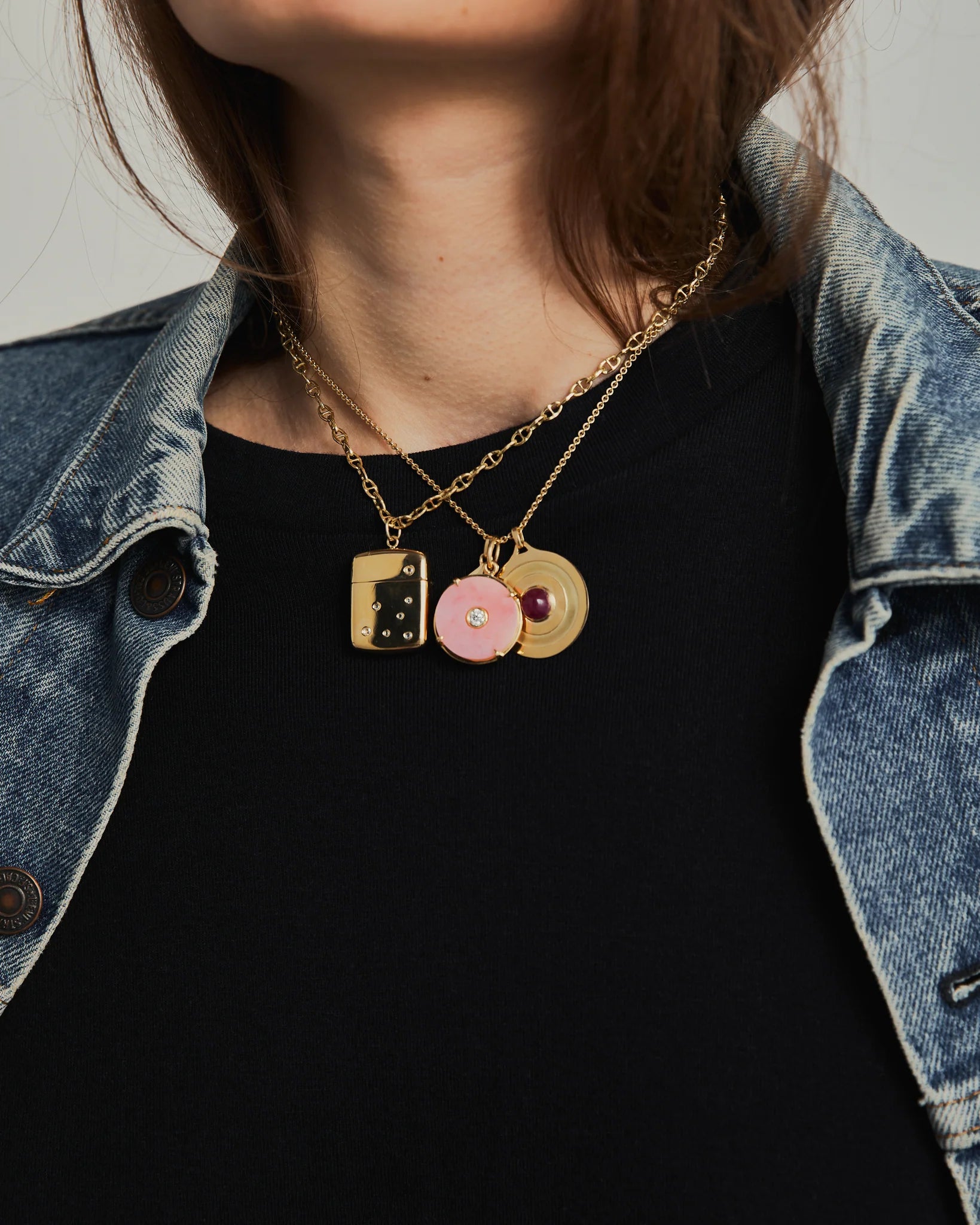 Baby Mariner Link 18k Gold 16" Necklace