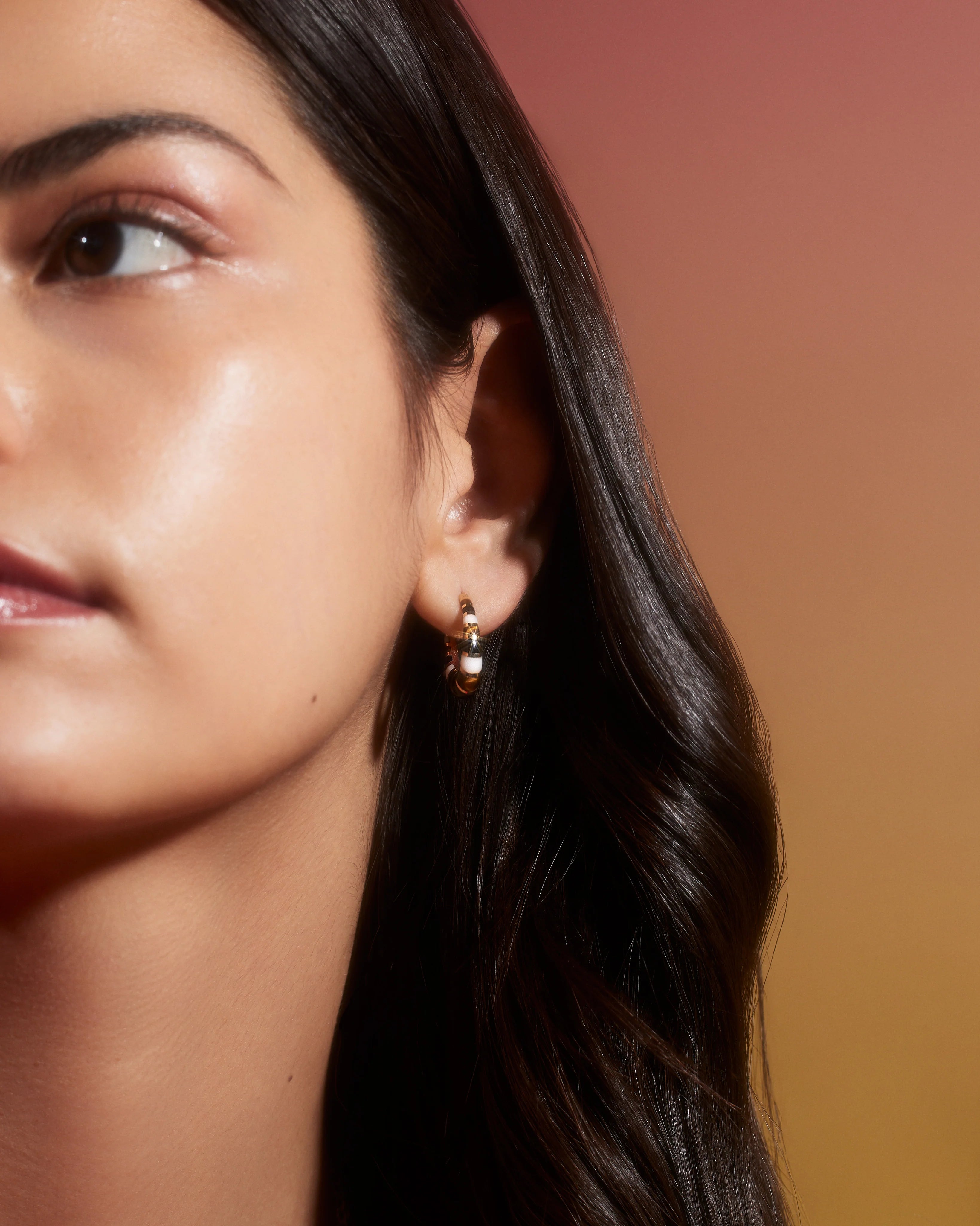 Mini Inlay Hoops
