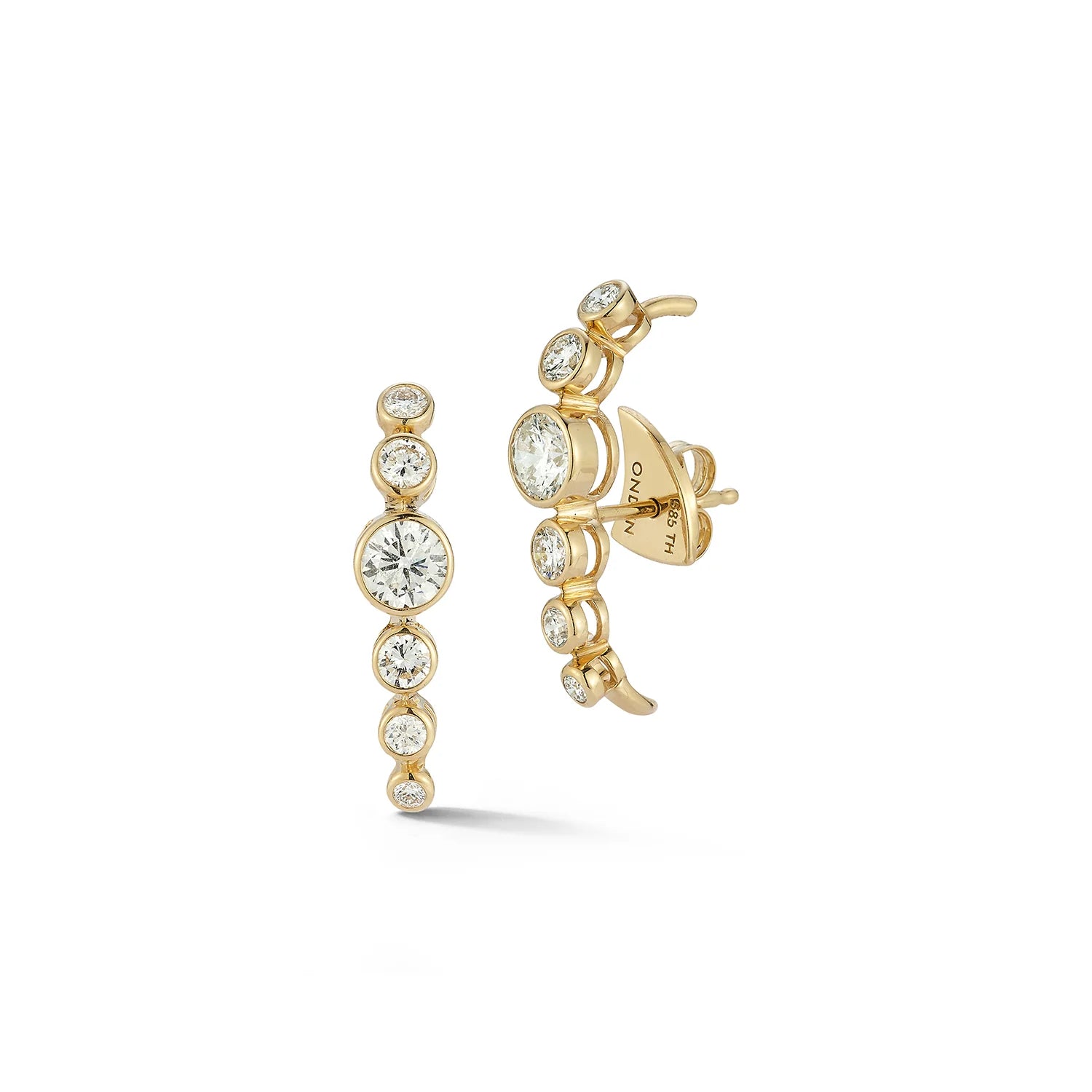 Shimmer Cuff Earring