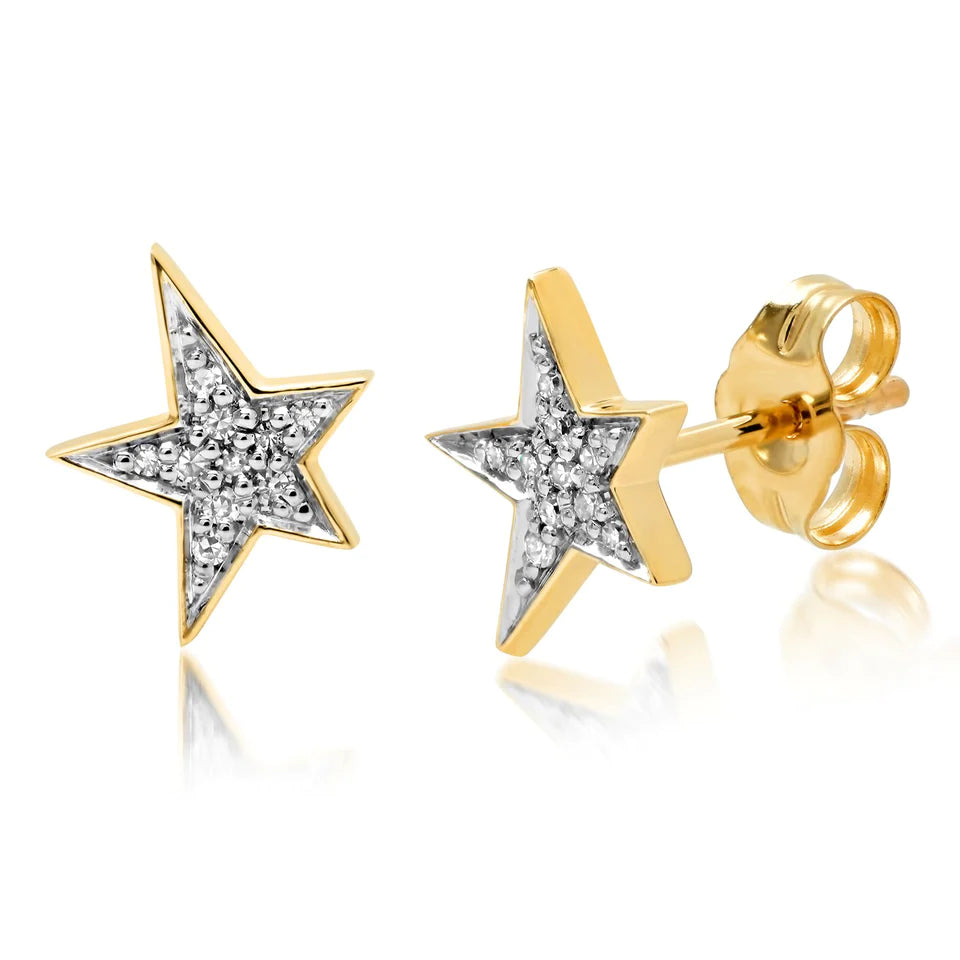 Diamond Star Studs