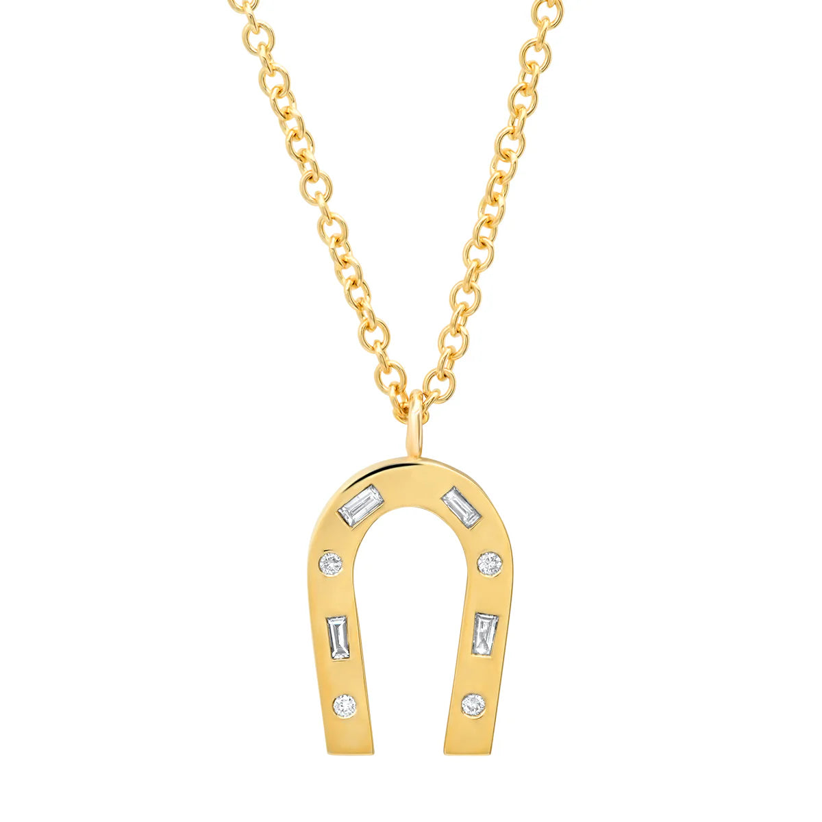 Mixed Diamond Manifest Necklace