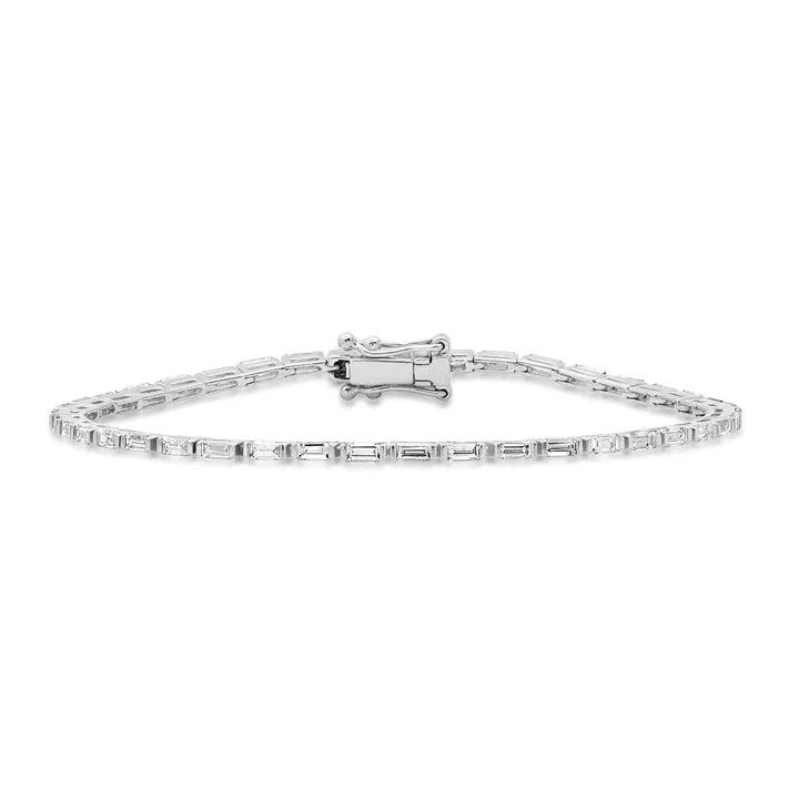 Diamond Baguette Tennis Bracelet