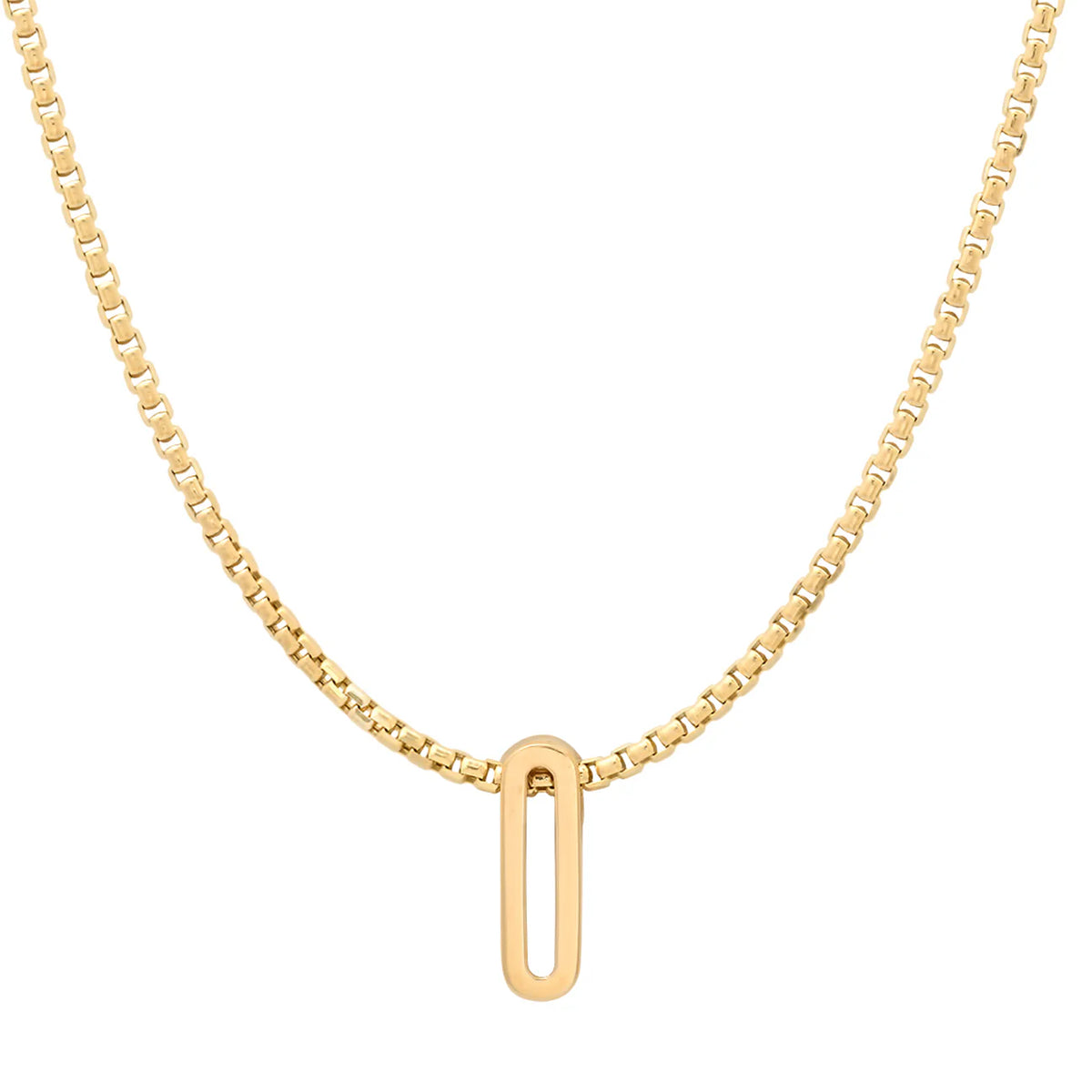 Slide-On Classic Number Necklace