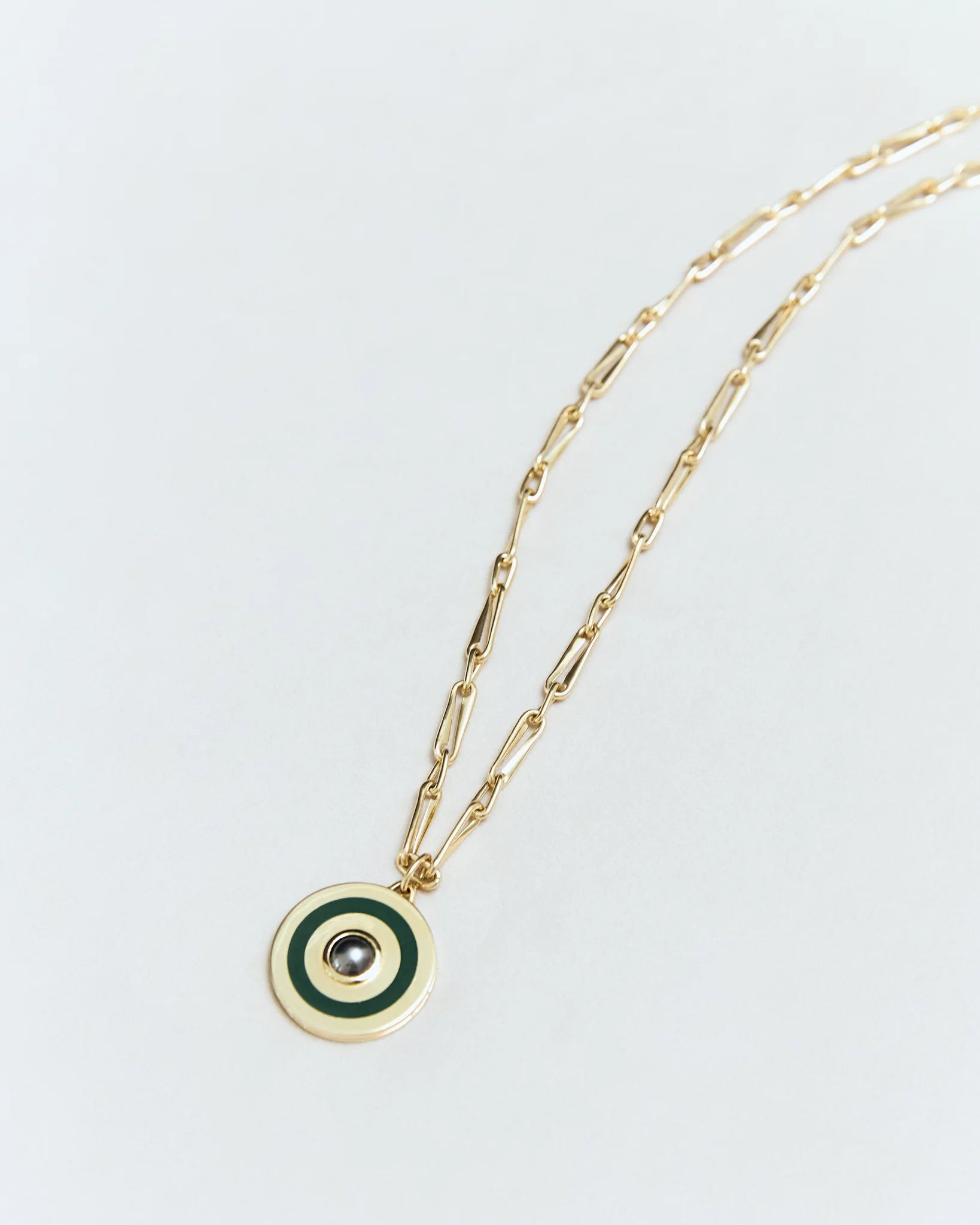 Knife Edge Link Chain 18K 20"