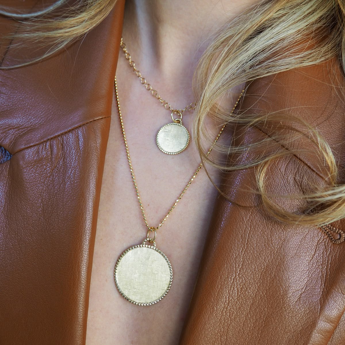 Classic Stud Disc Charm