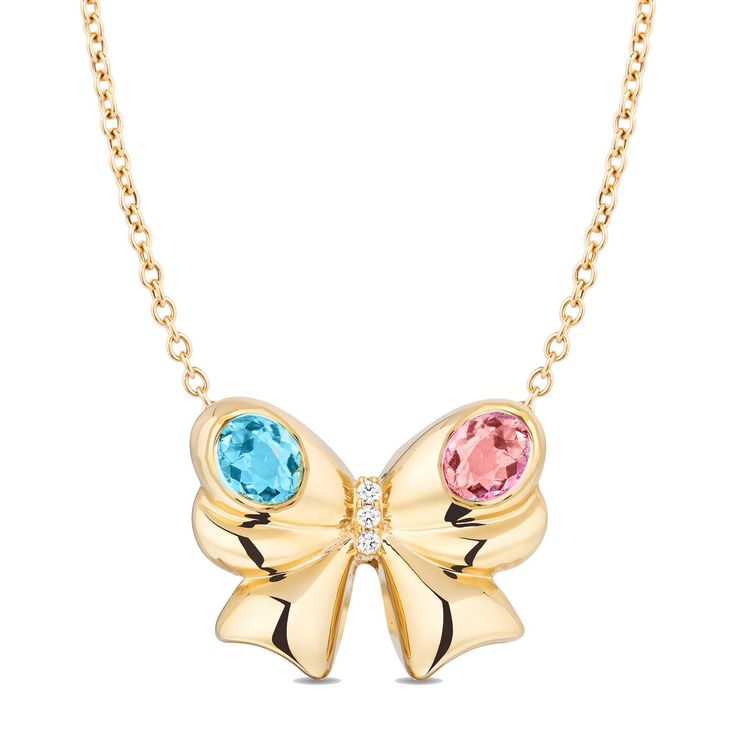 Evie Bow Necklace