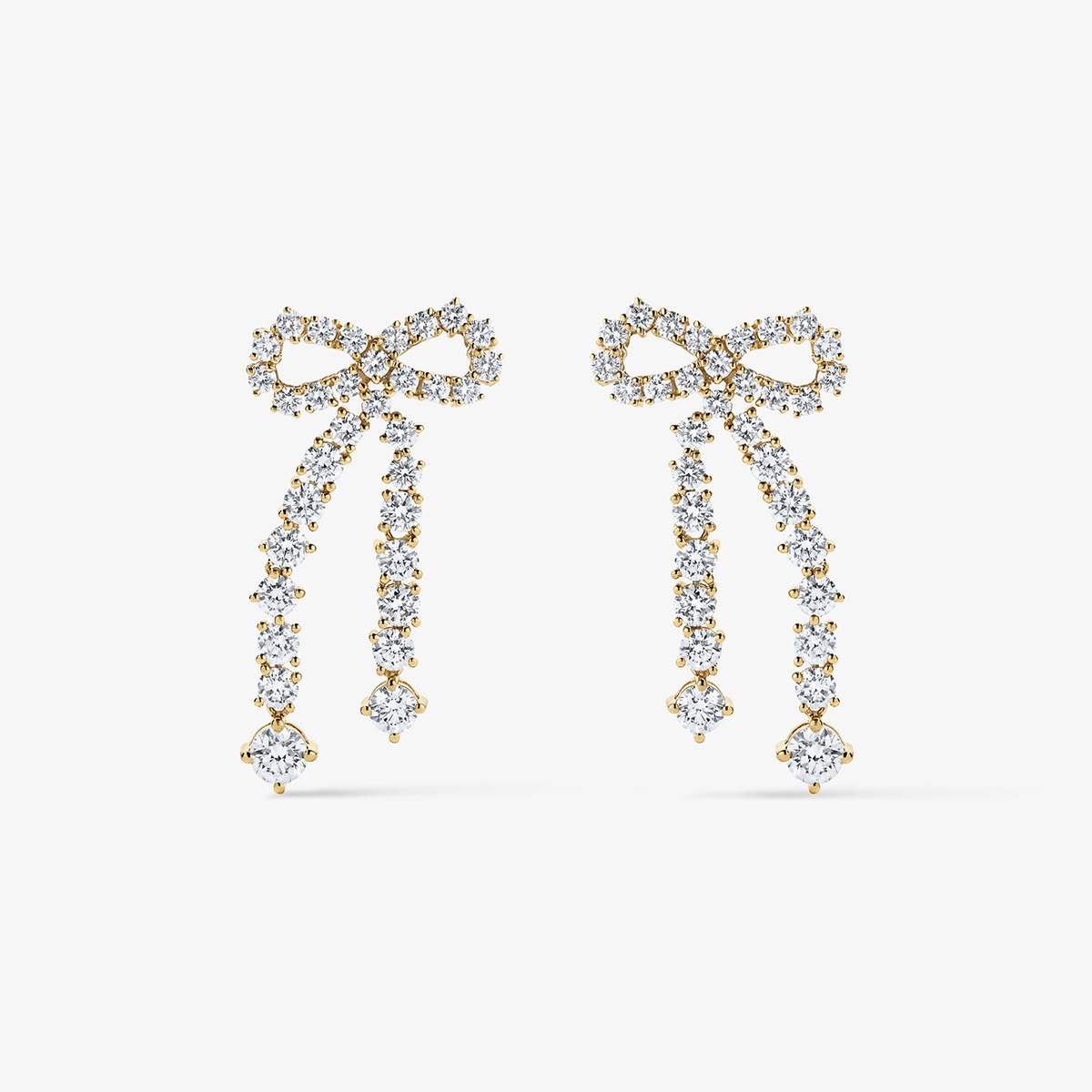 Grace Diamond Bow Earrings