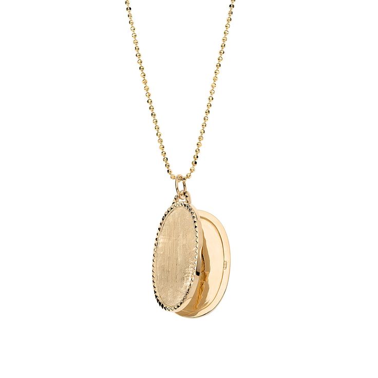 Oval 'Stud' Locket