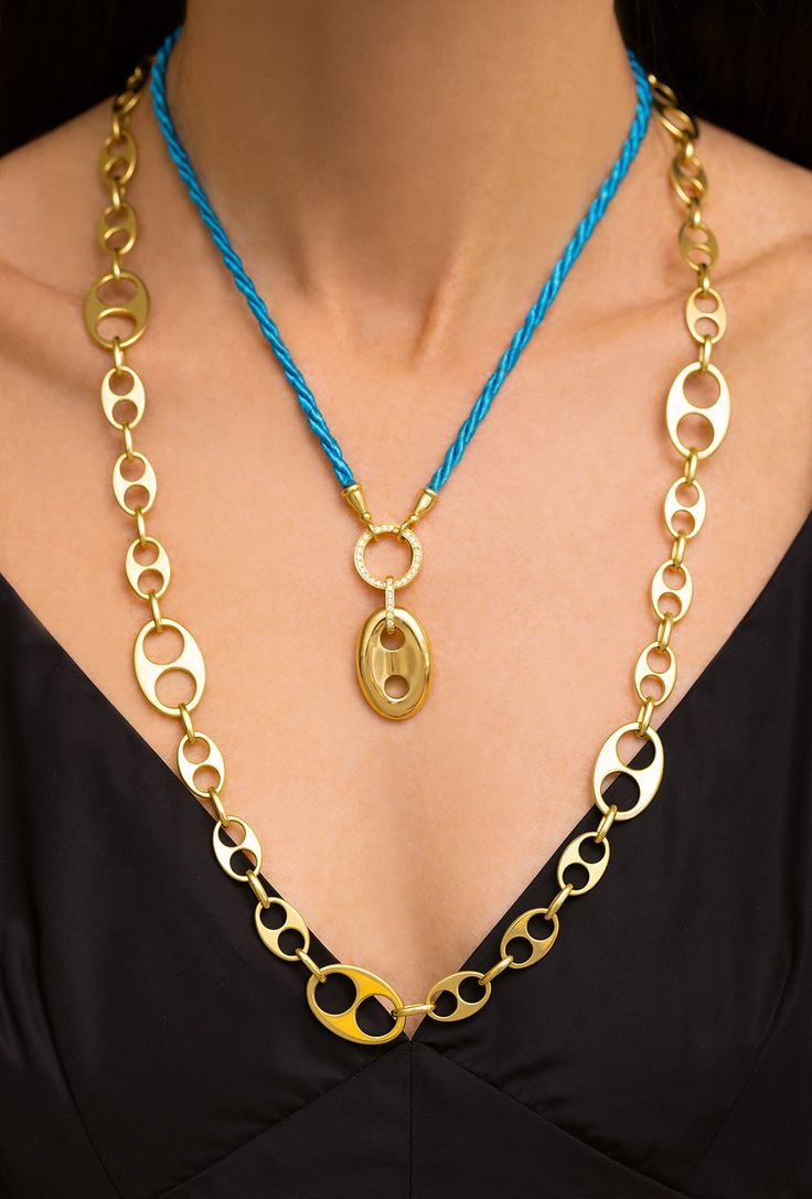 Gold Mariner Link Charm