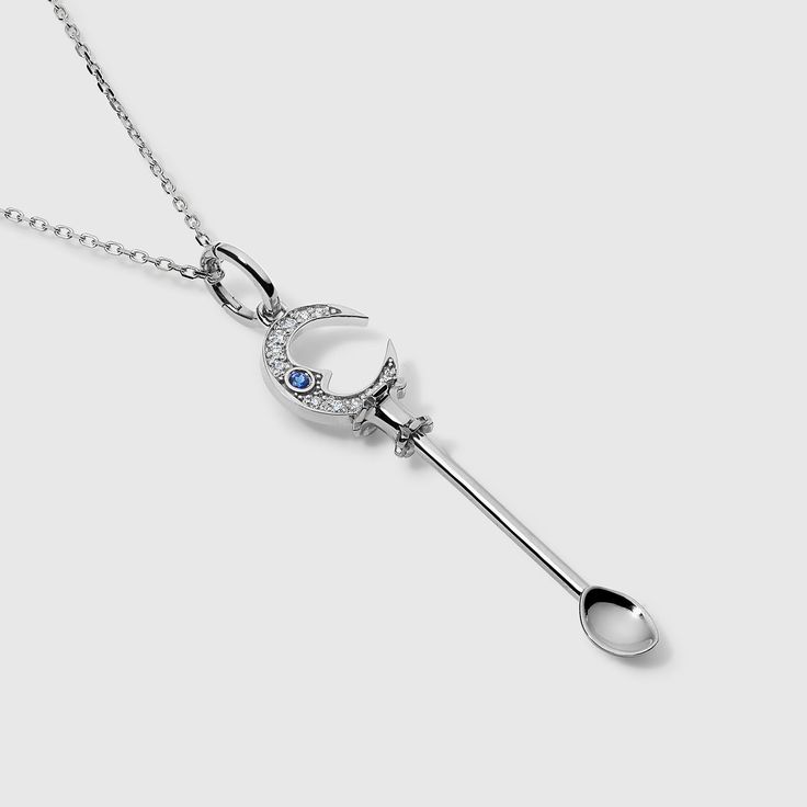 Man on the Moon Spoon Pendant