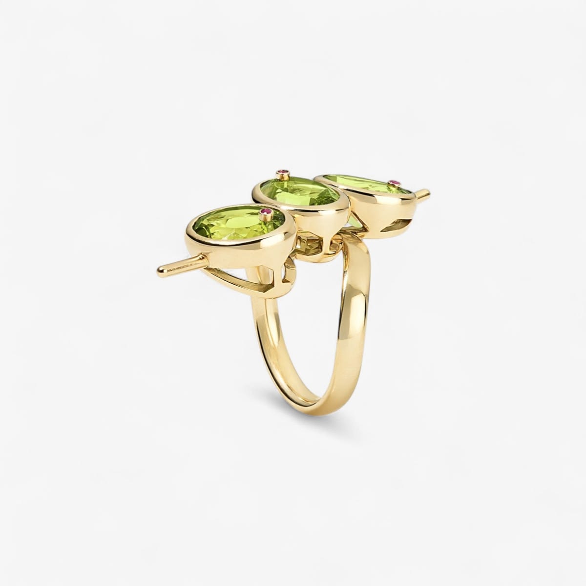 Cocktail Martini Olive Ring