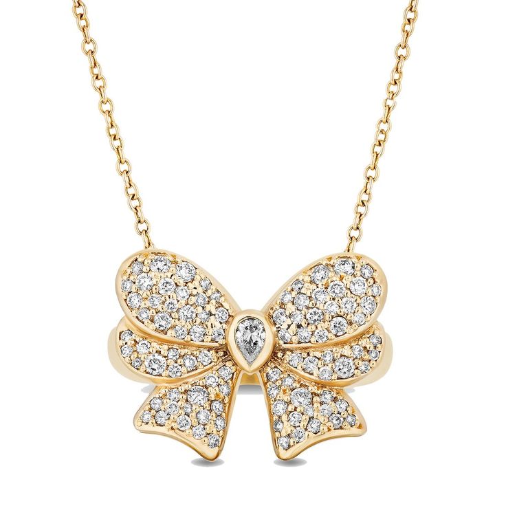 Sunny Bow Necklace