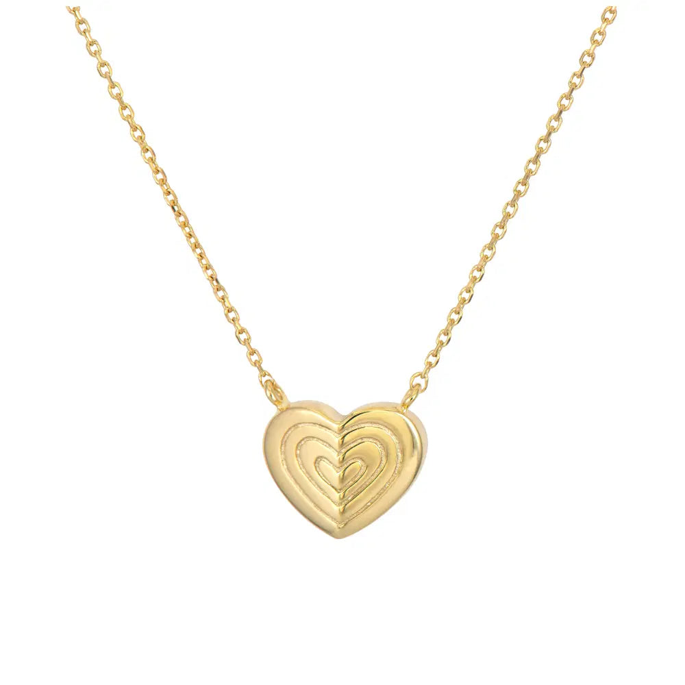 Small Love Explosion Heart Necklace