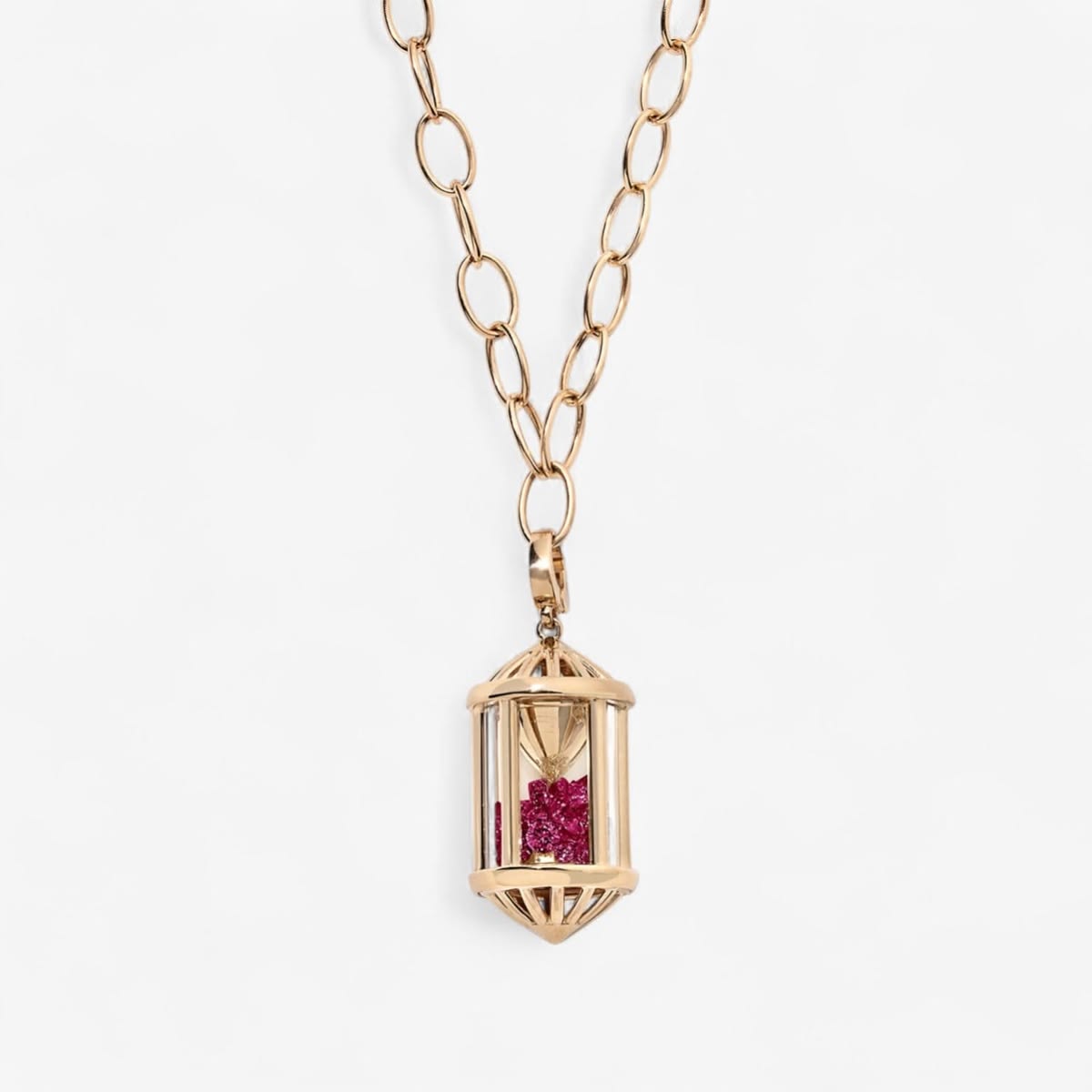 Gemstone Sachet Pendant