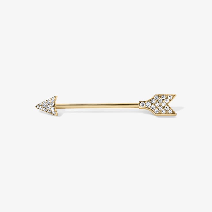 Kelly Pave Arrow Pin