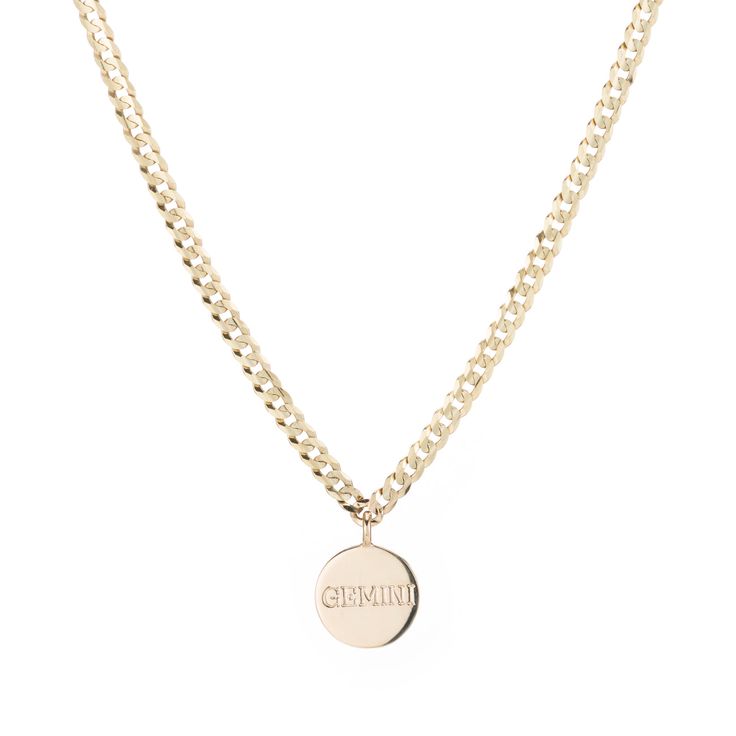 Medallion Signet Necklace