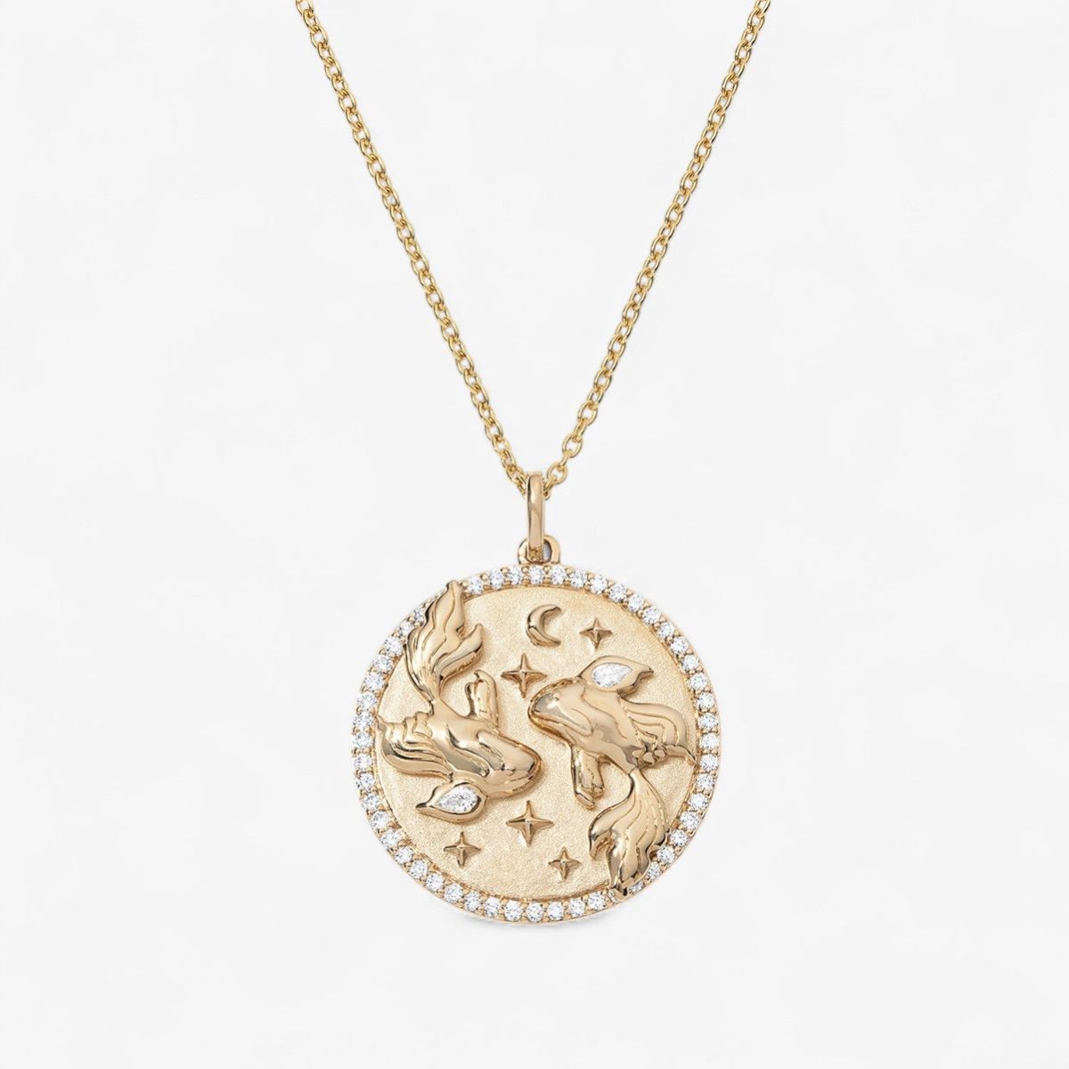 Token Zodiac Necklace