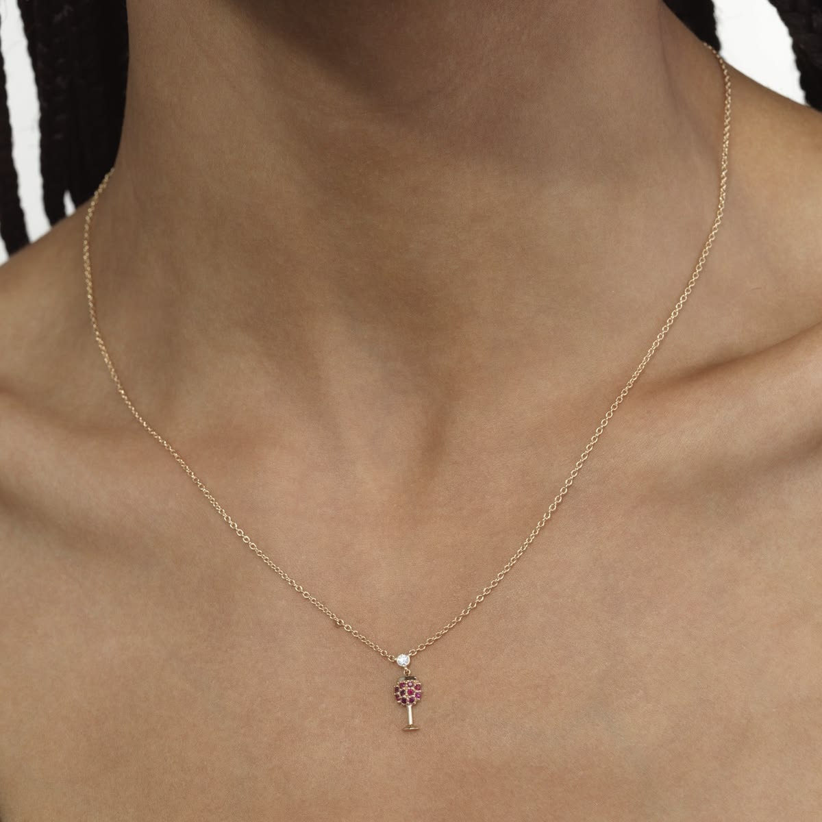 Diamond Sachet Pendant